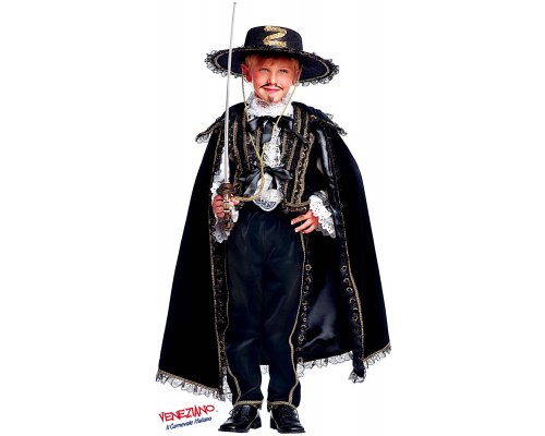 Costume carnevale - CAVALIERE MASCHERATO PRESTIGE BABY